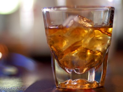 Bourbon on the rocks, photo by Travellingmcmahans