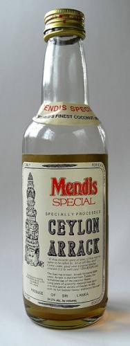 Ceylon Arrack bottle, photo by AlMare